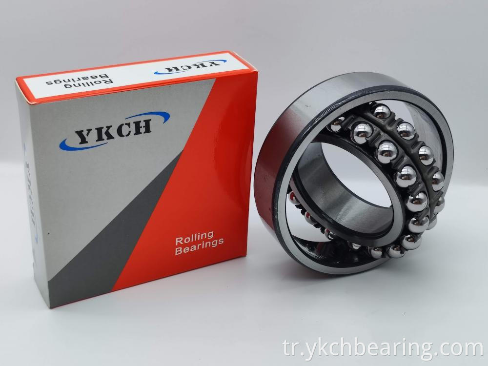 Kendi kendine hizalanan topak 2210 K Self Aligning Ball Bearing 2210 K